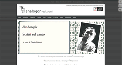 Desktop Screenshot of analogon.it